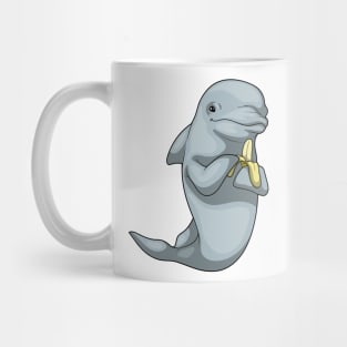 Dolphin Banana Fruit Mug